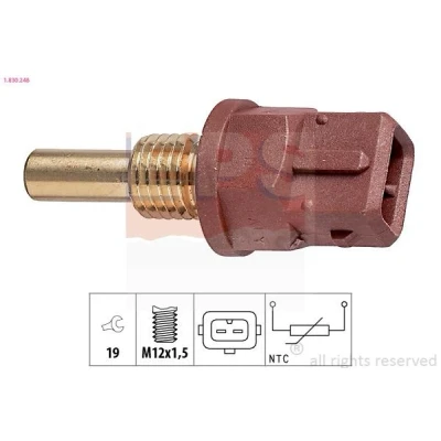 Immagine di EPS 1.830.248 Sensore Temperatura Olio M12x1,5 Made in Italy OE Equivalent