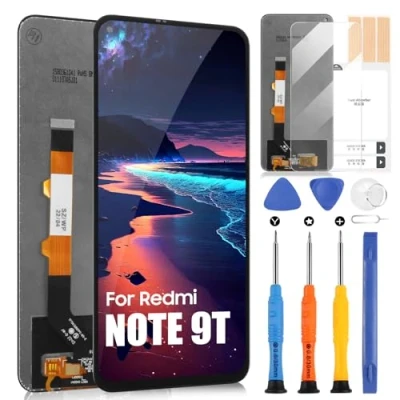 Immagine di Schermo per Xiaomi Redmi Note 9T M2007J22G/Redmi 9 5G M2007J2J2C 6.53&quot; Display LCD Touch Screen Digitizer Riparazione Pares con Strumenti