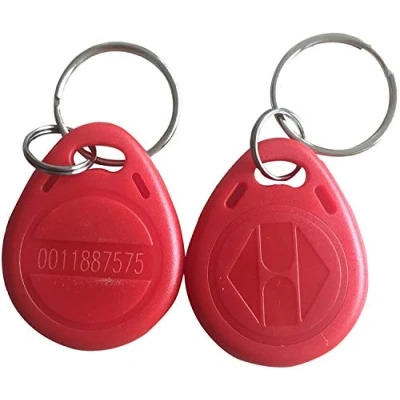 Immagine di OBO HANDS 125khz Etichette EM4100 Rfid Card Token Tag Chiave di Ccontrollo Accesso Smart ID Keyfobs Pacchetto 100pcs (ROSSO)