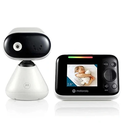Immagine di Motorola Nursery PIP1200 Baby Monitor con Telecamera, Unità Genitore da 2.8&quot;, Comunicazione a 2 Vie, Temperatura Ambiente, Visione Notturna Infrarossi, Portata 300 m