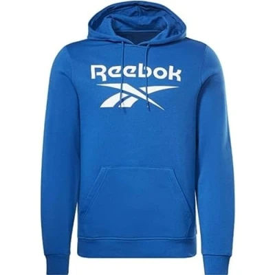 Immagine di Reebok Identity Stacked LOGO Felpa con cappuccio, Uomo, Taglia: XXL, Vector blue