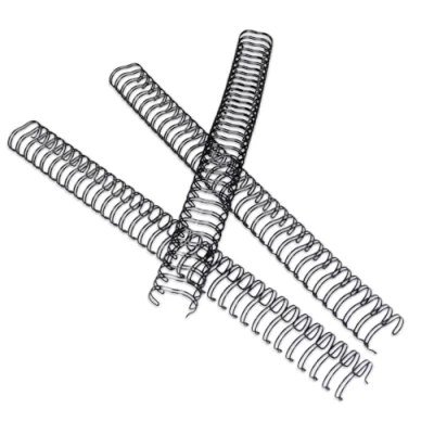 Immagine di RASON dorsi Metallici per Rilegatura, 90 Fogli, Passo 3:1, 34 Fori, A4, 14,3 mm, Nero, Confezione da 100 Pezzi