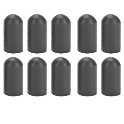 Immagine di Tbest Bacchette Silenziose,Punte Pratici Sostituzione per Bacchette, 10 Pezzi di Silicone Silent Practice Tips Percussion Accessory