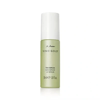 Immagine di M Asam VINO GOLD Siero viso (30 ml) riduce linee e rughe, aumenta l&#039;elasticità la compattezza della pelle, con carotenoidi dal pomodoro, idrata, cura vegana del