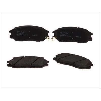 Immagine di DELPHI LP1857 Kit pastiglie freno con segnalatore acustico usura lamierino anticigolío senza accessori SSANGYONG: Rodius I, Rexton W