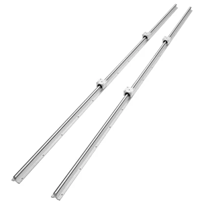 Immagine di VEVOR Guida Scorrevole Lineare SBR20 per Cassetti 2 Pezzi Lunghezza 1800mm 4 Cuscinetti SBR20UU, Binario di Pz Scorrimento Mobili in Acciaio al Carbonio Carico Statico 882N