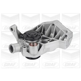 Immagine di GRAF PA805 Pompa acqua con guarnizione meccanico Ghisa per trasmissione cinghia Poly V SKODA: Fabia 1 Combi, I Hatchback