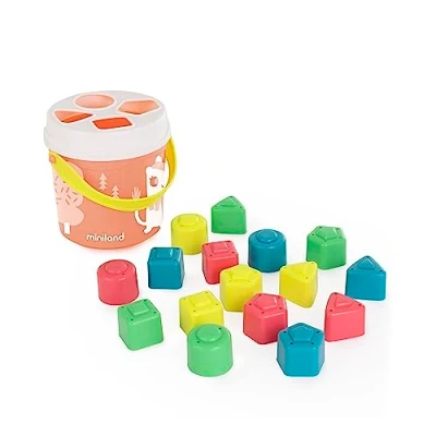 Immagine di Miniland Colección Feel To Learn by Encajables para bebé, Multicolore, MNL 97342