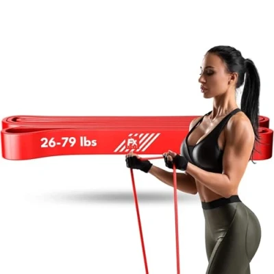 Immagine di Bande Elastiche di Resistenza Tirare Su Pull Up Fasce Fitness Sollevamento Ginnastica Perfette per Pesi Forza Base Agilità Mobilità e Altri Tipi Allenamento