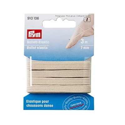 Immagine di Prym Elastico, Poliestere, Beige, 7 mm