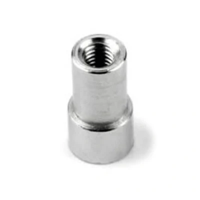 Immagine di 5 x Magnete piatto Ø 6 mm con filettatura interna (M3) in SmCo tiene 0,5 kg pezzi