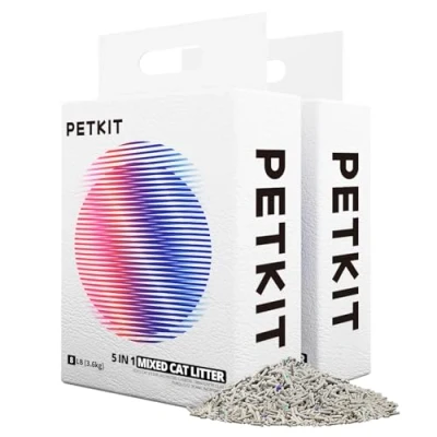 Immagine di PETKIT Mix di Carbone Attivo 5 In 1, Lettiera per Gatti, 2 Sacchetti