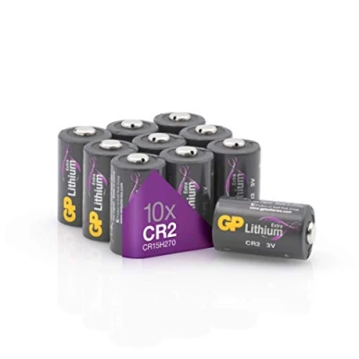 Immagine di CR2 Set da 10 Pile GP Extra Batterie al Litio CR 2 3V Lunga Durata