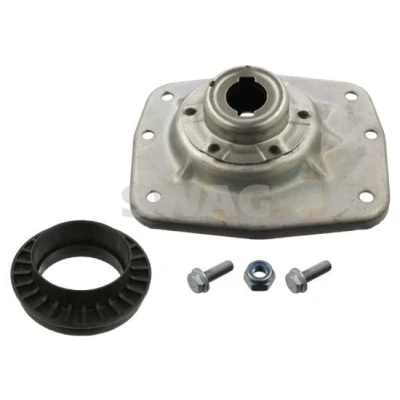 Immagine di SWAG 70 55 0004 Supporto ammortizzatore a molla Assale anteriore Dx con materiale di montaggio cuscinetto sfere Gomma LANCIA: Phedra