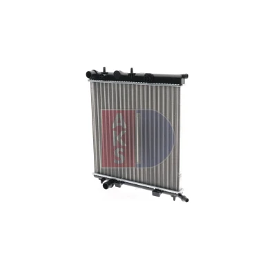 Immagine di AKS DASIS 060029N Radiatore motore 380 402 19 Alette di raffreddamento montate meccanicamente CITROËN: C3 II, I Hatchback, C2 Hatchback mister auto