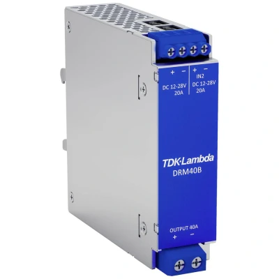 Immagine di TDK Lambda DRM40B Modulo di ridondanza per guida DIN 40 A Num. uscite: 1 x