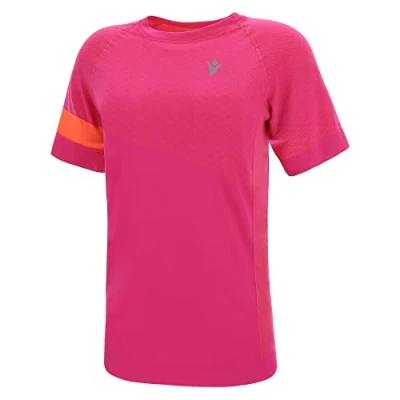 Immagine di Macron Run SCC Rona T Shirt Seamless Fucsia/NCOR SS Wmn, Donna