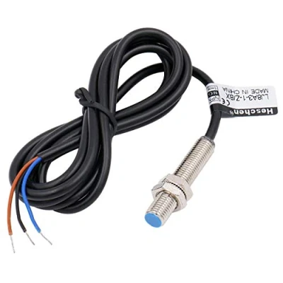 Immagine di Heschen M8 Interruttore sensore di prossimità induttivo Schermato Tipo LJ8A3 1 Z/BX Rivelatore 1mm 10 30VDC 200mA NPN normalmente aperto (NO) 3 fili