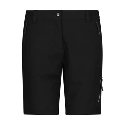 Immagine di CMP Bermuda Elasticizzati da Donna Pantaloncini, Nero 02, 40