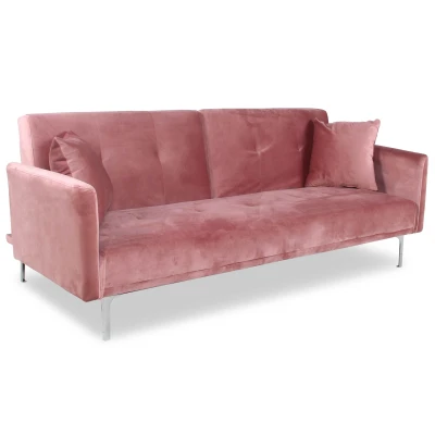 Immagine di Menzzo Carla Divano in velluto, colore: Rosa 191