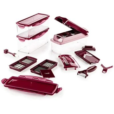Immagine di Genius Nicer Dicer Plus 18 Pezzi Kiwi Tutto di Schneider Frutta e Verdura