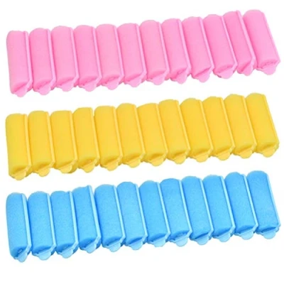 Immagine di 36pcs Rulli per Capelli in Spugna Styling Curling Tool 2 * 7cm Parrucchiere Fai da te Donne Ragazze