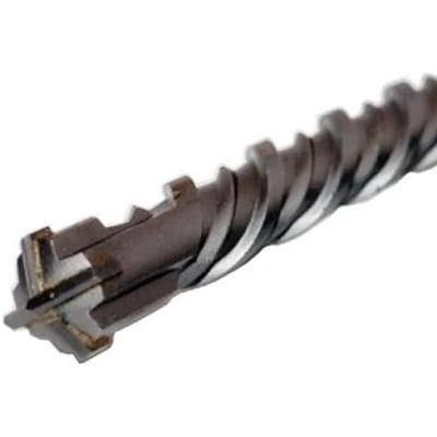 Immagine di WERHE Profi SDS Plus Punta per calcestruzzo, 25 X 600 mm, Trapano calcestruzzo Quadro Quadruple Edge Cross Cut