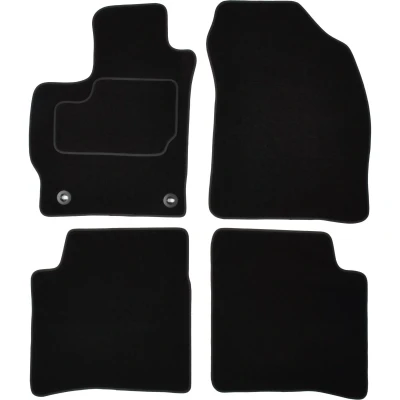 Immagine di MAMMOOTH A041 TOY295 PRM 01 Set tappetino Tessile anteriore e posteriore 4 nero