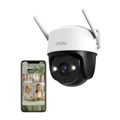 Immagine di Imou Telecamera Wi Fi Esterno 5MP, WiFi 360 3K Visione Notturna a Colori, IP66, Tracciamento Intelligente, Rilevamento Umano con Faretto e Sirena, Audio Bidirezionale, 2,4Ghz