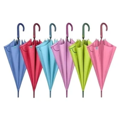 Immagine di PERLETTI Ombrello automatico premium pastello 102 cm 6 colori, multicolore, único