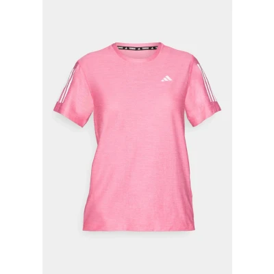 Immagine di adidas Donna Own The Run Base Tee, Lucid Pink/White, XL