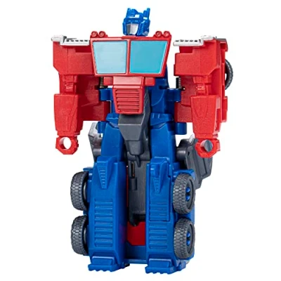 Immagine di Transformers EarthSpark Action Figure di Optimus Prime da 10 cm, conversione in 1 Passaggio con Lancio Aria, Giocattolo per Bambini e Bambine dai 6 Anni su