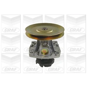 Immagine di GRAF PA554 Pompa acqua con guarnizione senza coperchio meccanico Ghisa 115,2 per trasmissione cinghia Poly V LANCIA: DELTA 1, FIAT: X 1/9, 128 Sedan