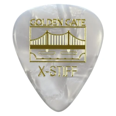 Immagine di Golden Gate MP 145 Plettri per chitarra Sideman, spessore 1,5 mm, colore: Perlato