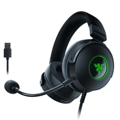 Immagine di RAZER Kraken V3 Hypersense Gaming Cuffie Over Ear via cavo Stereo Nero