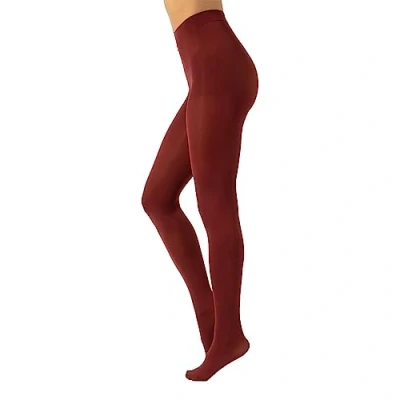 Immagine di CALZITALY Collant Opachi, Coprente, in Microfibra, Colorati S, M, L, XL, XXL, 3XL, 4XL 80 DEN Made Italy (3XL,Garnet red)