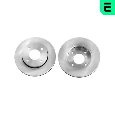 Immagine di OPTIMAL BS 7884C Disco freno Assale anteriore 256 24 4/4 ventilazione interna rivestito MITSUBISHI: Colt 6, VI CZC Cabrio, SMART: Forfour I
