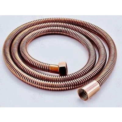 Immagine di Tubo flessibile per doccia, in acciaio inox, 1,70 m, colore: rame