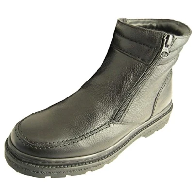 Immagine di Roamer Stivali da uomo foderati con zip su entrambi i lati, colore nero, Nero (nero), 44 (10 UK)