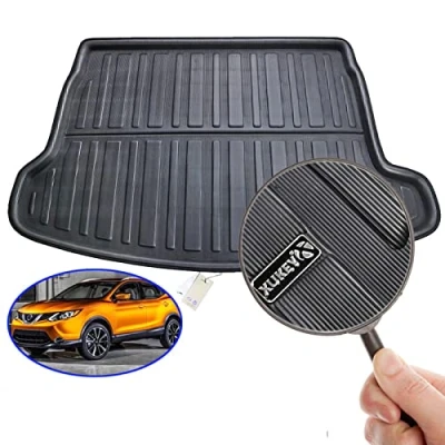 Immagine di Tappeto Bagagliaio posteriore in protezione vasca baule Tappetino Per QASHQAI J10 J11 2007= 2010 2011 2012 2013 2014 2015 2016 2017 2018 2019 2020 2021 Compatibilita Perfetta Altissima qualita Inodore