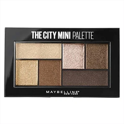 Immagine di Maybelline New York The City Mini Palette, Pigmenti Puri per un Colore Intenso in una Sola Passata, 400 Rooftop Bronzes