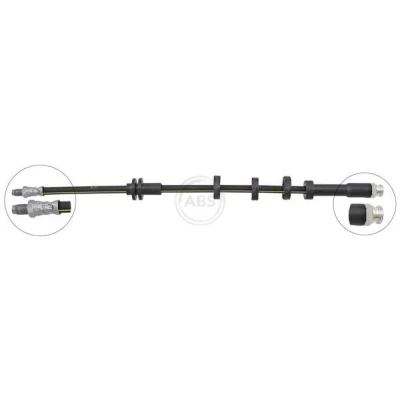 Immagine di A.B.S. SL 4984 Tubi Freno 475 INN M10x 1.0 FIAT: Seicento / 600 Hatchback, Cinquecento, Cinquecento Van Hatchback
