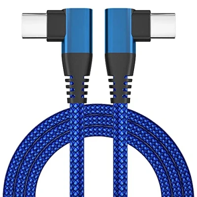 Immagine di BIBTIM cavo USB C a [3 Pezzi:1M] 2.0 Type ricarica rapida da 60W 20V/3A, compatibile con MacBook iPad Air 5 Pro 2021 Galaxy S22 S21 Ultra S20 FE S10 A12 Mi 11 Note 10 Google Pixel 7