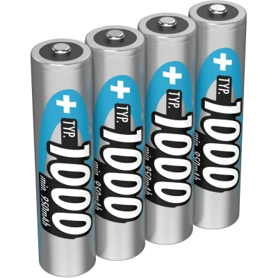 Immagine di Ansmann HR03 Batteria ricaricabile Ministilo (AAA) NiMH 950 mAh 1.2 V 4 pz.