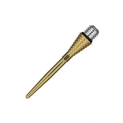 Immagine di Target Darts Conversion Punti Swiss Point Grooved Oro 30mm Freccette Convert Punta Morbida To d&#039;Acciaio