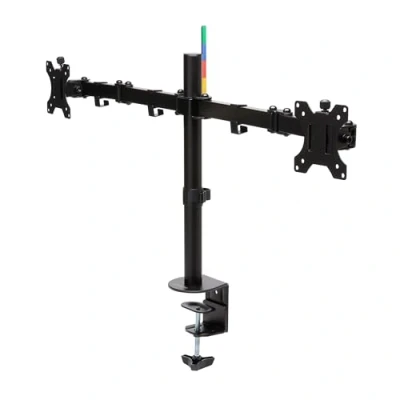 Immagine di Kensington K55409WW Braccio Estensibile Ergonomico per Monitor Doppio, Sistema di Regolazione dell&#039;Altezza SmartFit, Supporto da Scrivania fino a 32&quot;, Nero