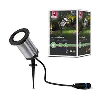 Immagine di Paulmann Spot Classic 6W 94285 Sistema dilluminazione Plug&amp;Shine LED (monocolore) 5.1 W Bianco caldo Antracite