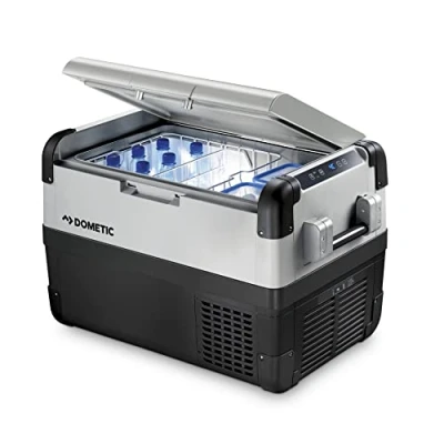 Immagine di DOMETIC CFX 50 Frigo / Freezer Portatile a Compressore, 46 l, Mini per auto, camion, barca e camper, 12/24 V 230 V, Raffreddamento 22 C, con connessione USB
