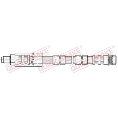Immagine di QUICK BRAKE 37.914 Tubi Freno 420mm M10x1 con filettatura interna, esterna PEUGEOT: 307 CC, SW, Hatchback