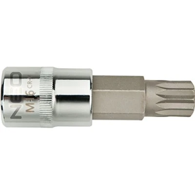 Immagine di NEO TOOLS 08 734 Serie di bussole 1/2 M12 Acciaio al cromo vanadio, per utensili Spline